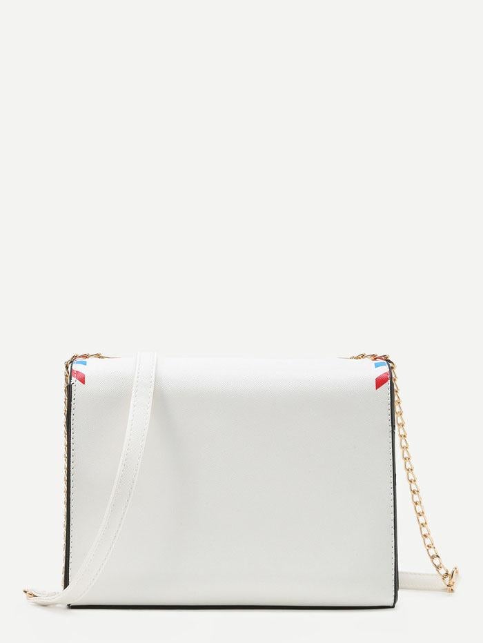 شنطه شكل ظرف ابيض شنط وحقائب متوفر 1 لون