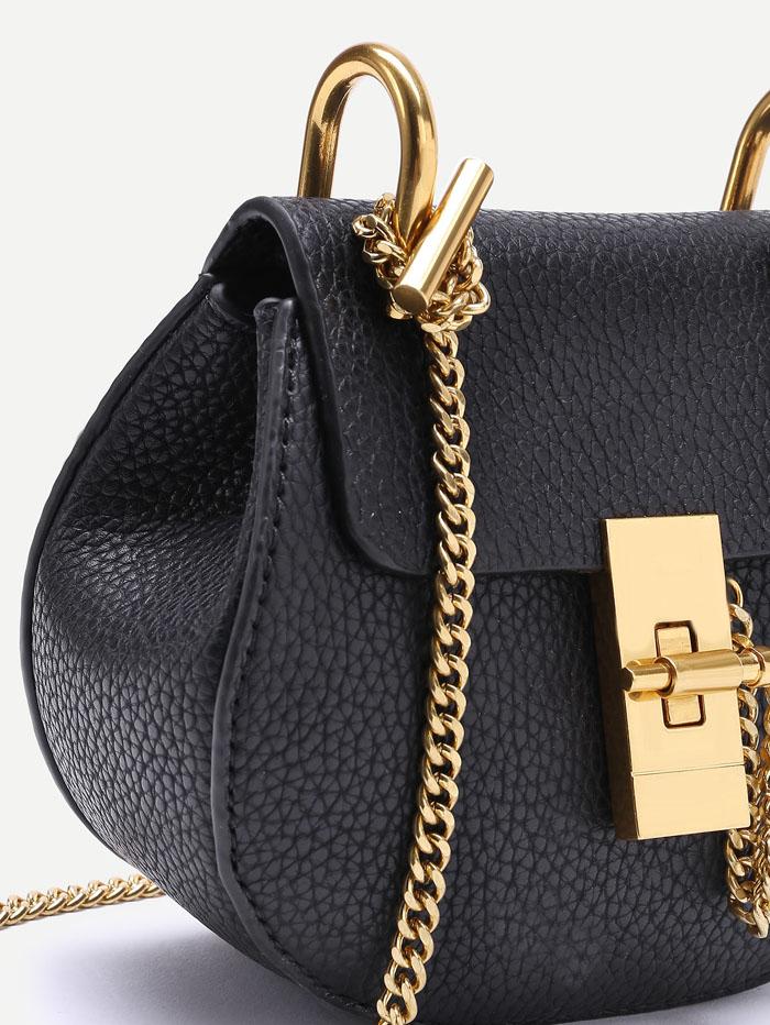 شنطه برادليت جلد بسلسله وقفل شنط وحقائب متوفر 3 لون