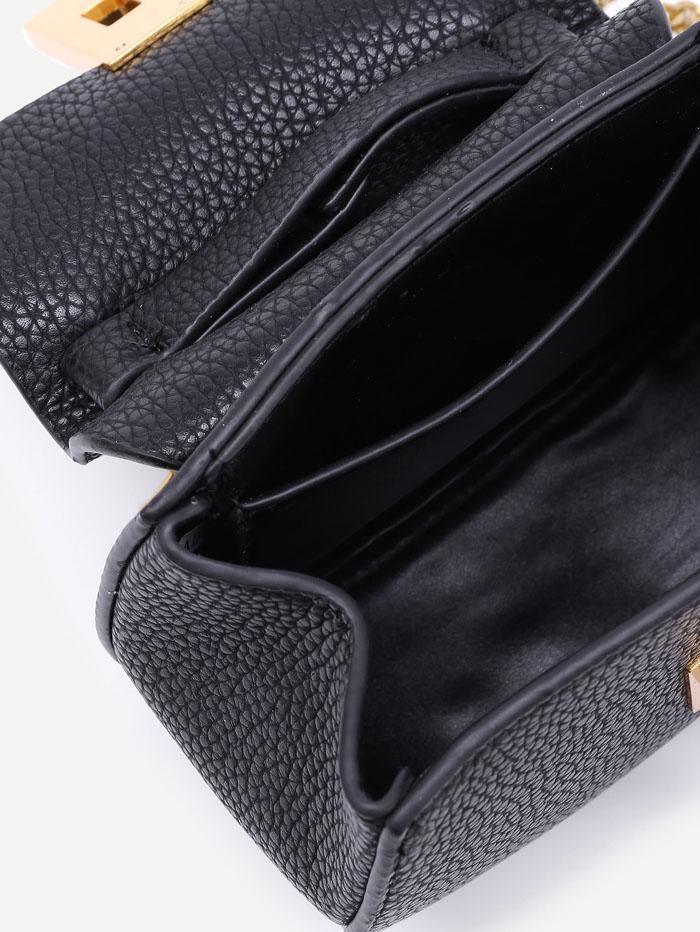 شنطه برادليت جلد بسلسله وقفل شنط وحقائب متوفر 3 لون