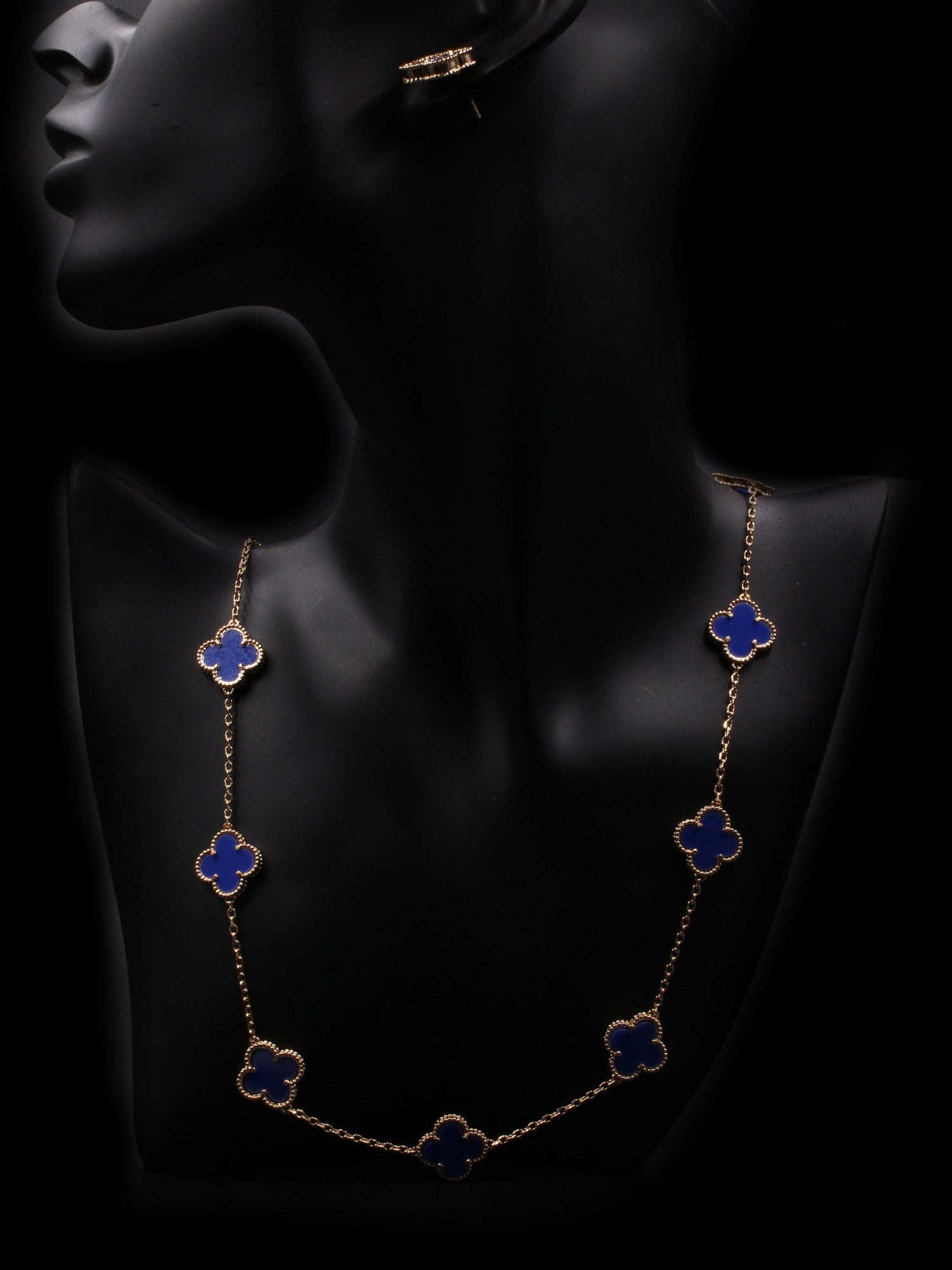 طقم فان كليف 10 وردات روز قولد اطقم van cleef