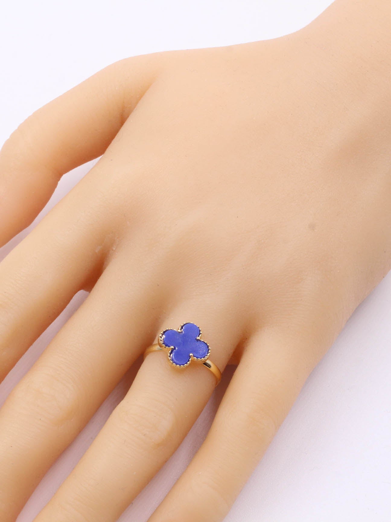 خاتم فان كليف ورده صغير خواتم van cleef