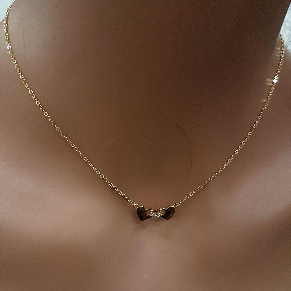 سلسال قلبين سلسال متوفر 2 لون