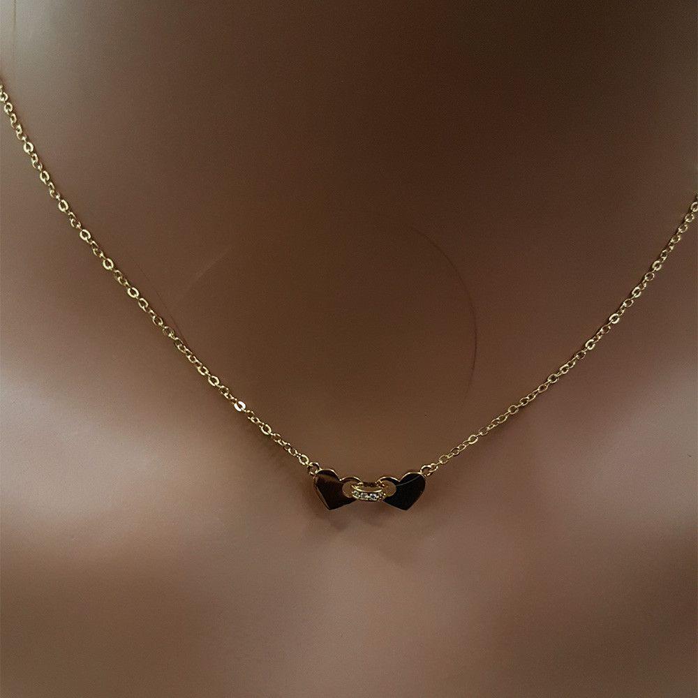 سلسال قلبين سلسال متوفر 2 لون