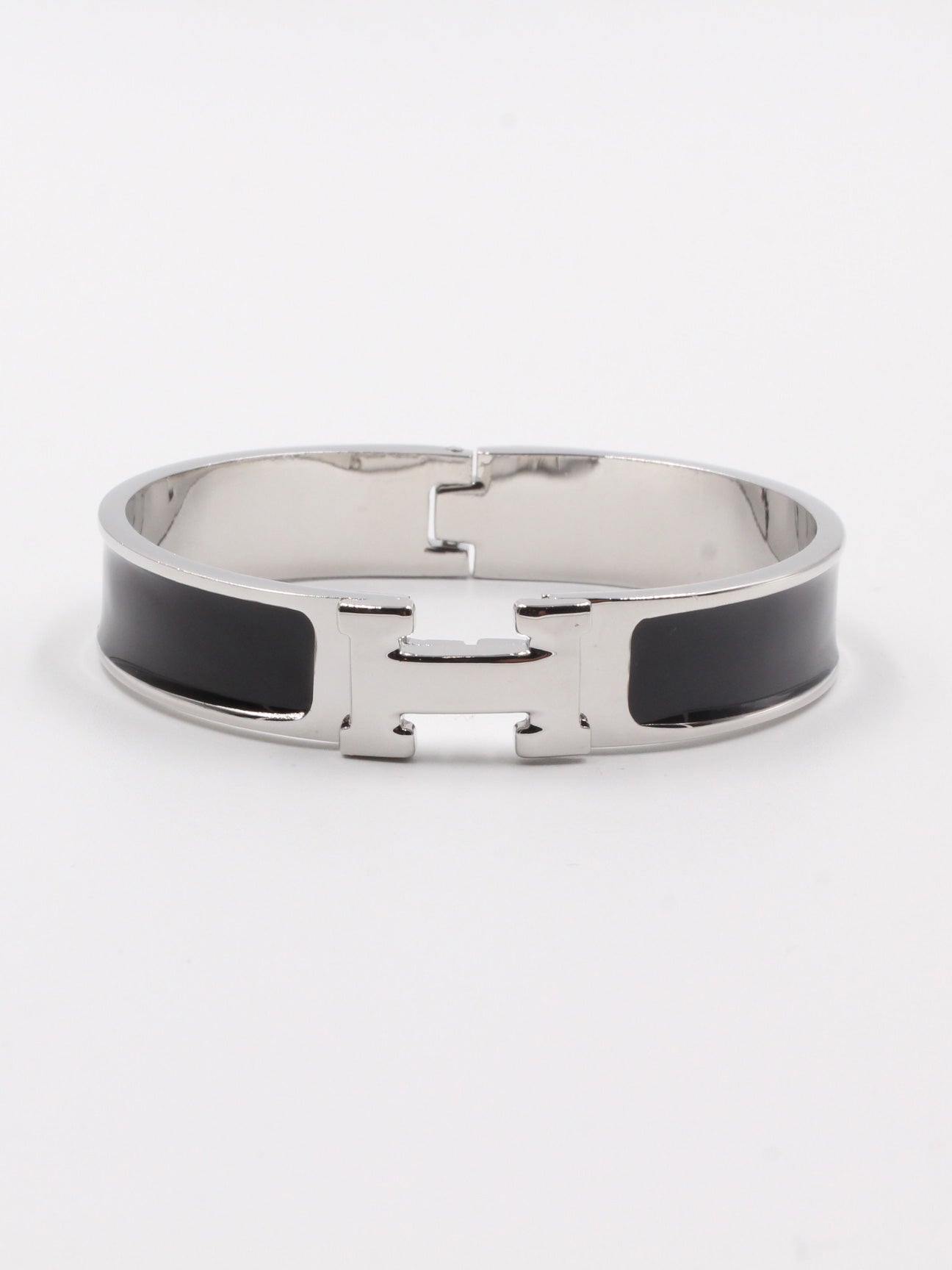 سوار هيرمز ملونة اسواره HERMES اسود فضي