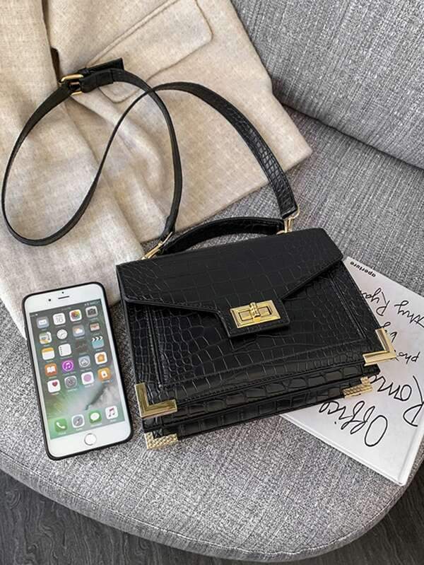 شنطة جلد تمساح شنط وحقائب شنط