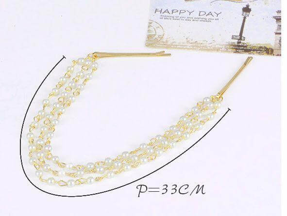 اكسسوارات شعر اكسسوارات شعر متوفر 1 لون ذهبي