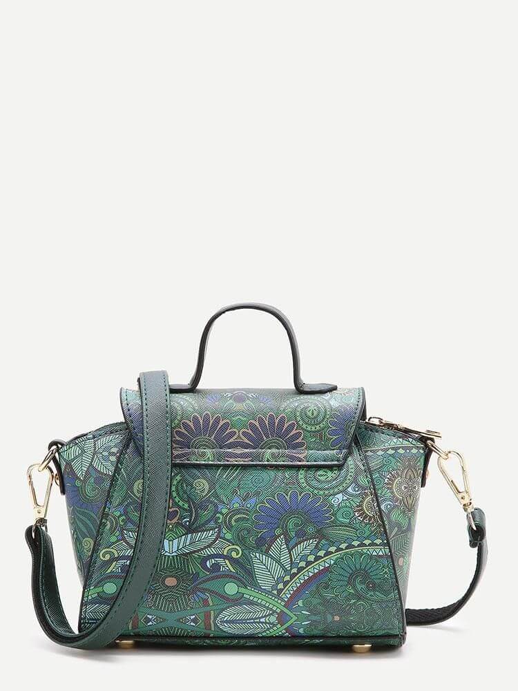 حقيبة الكتف خضراء جلد صناعي شنط وحقائب متوفر 1 لون