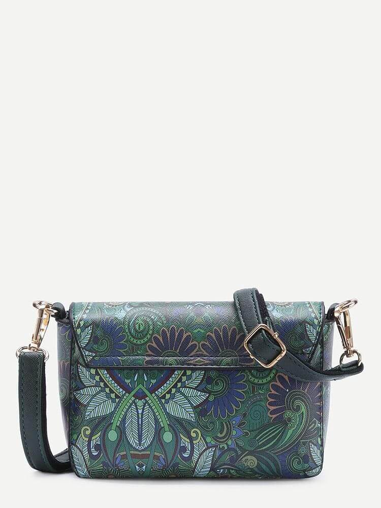 حقيبة الكتف خضراء جلد صناعي شنط وحقائب متوفر 1 لون