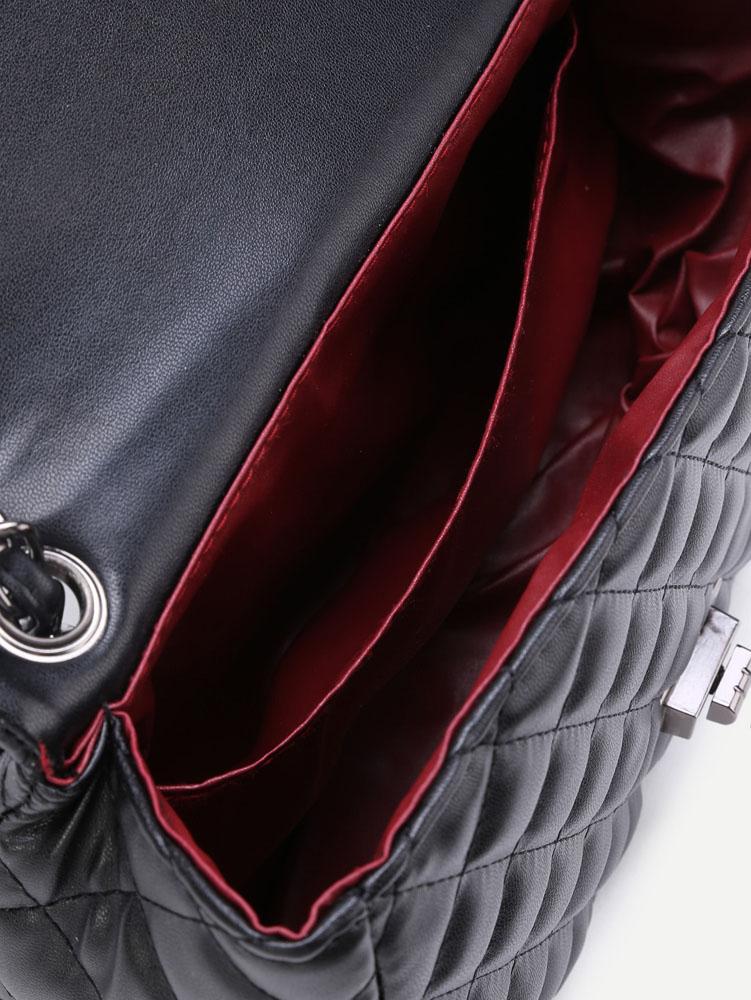 شنطه سكويرز ليذر عنابي شنط وحقائب متوفر 4 لون