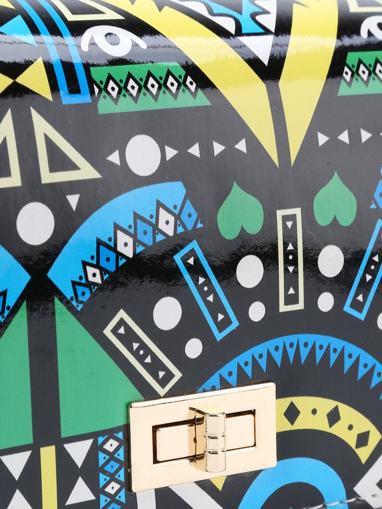 شنطه نسائيه كاجوال هندسي الشكل تويست شنط وحقائب شنط