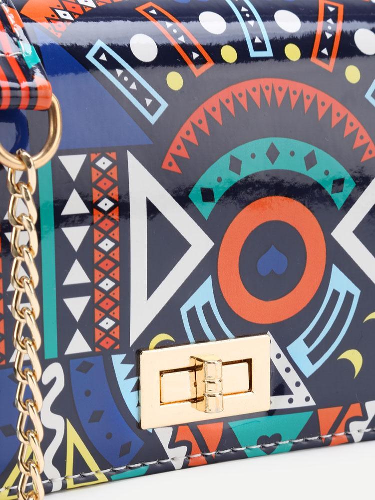 شنطه نسائيه كاجوال هندسي الشكل تويست شنط وحقائب شنط