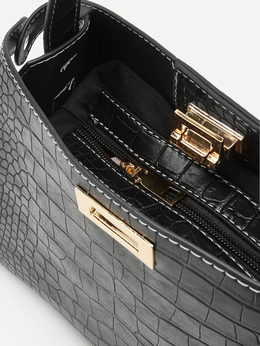 شنطة جلد ثعبان شنط وحقائب متوفر 1 لون