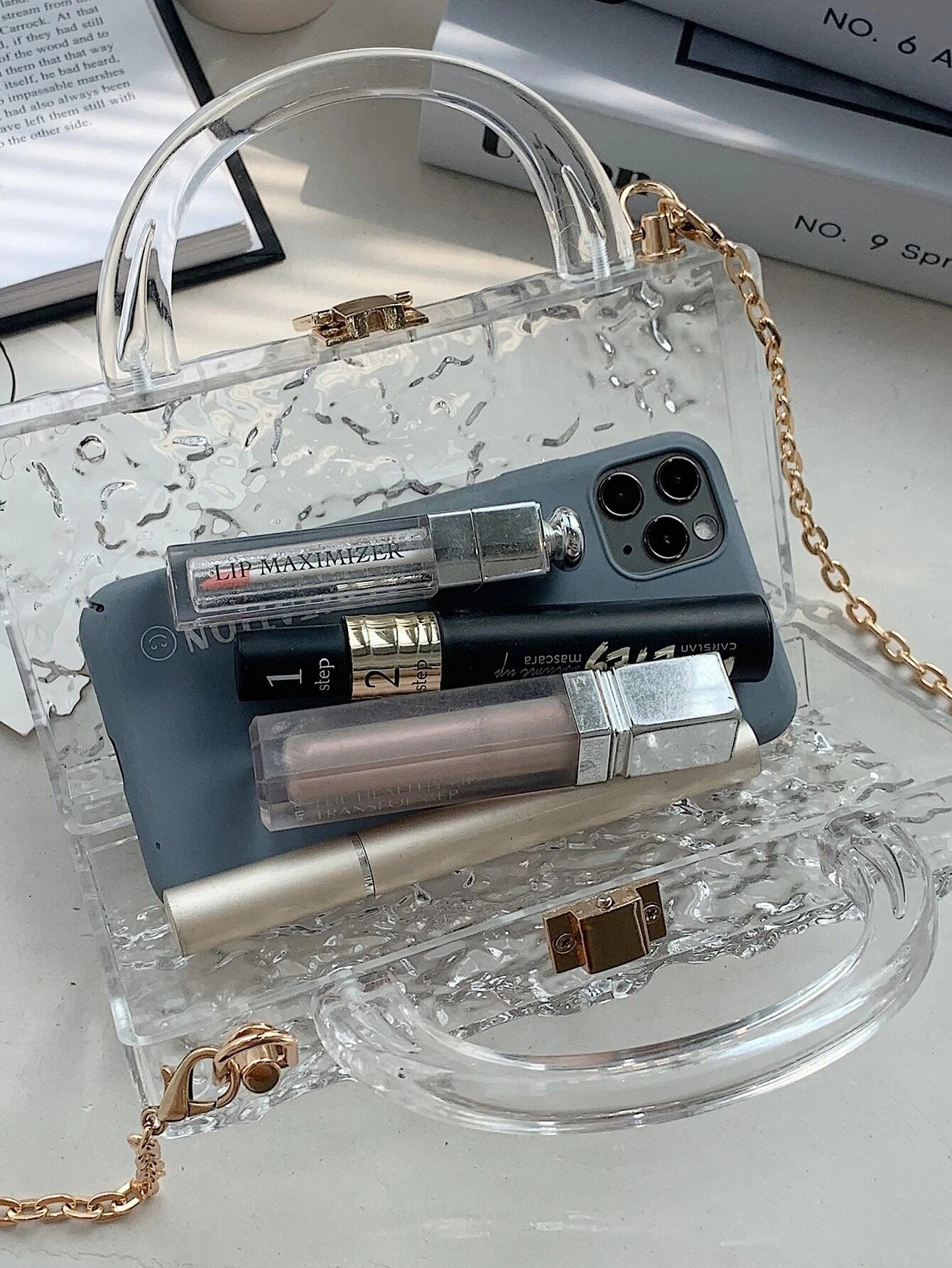 حقائب ساتشيل نسائية شفافة شنط وحقائب شنط