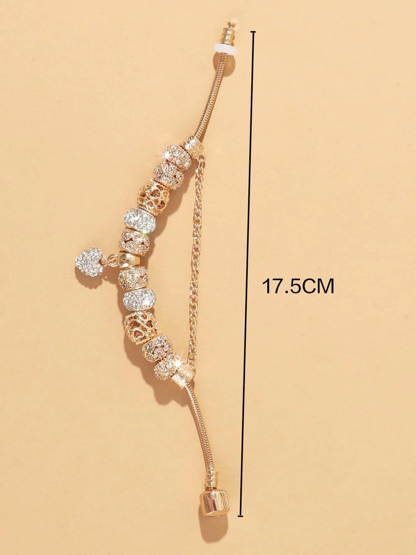 اسواره باندورا ذهبية ملون كريستالية اسواره pandora