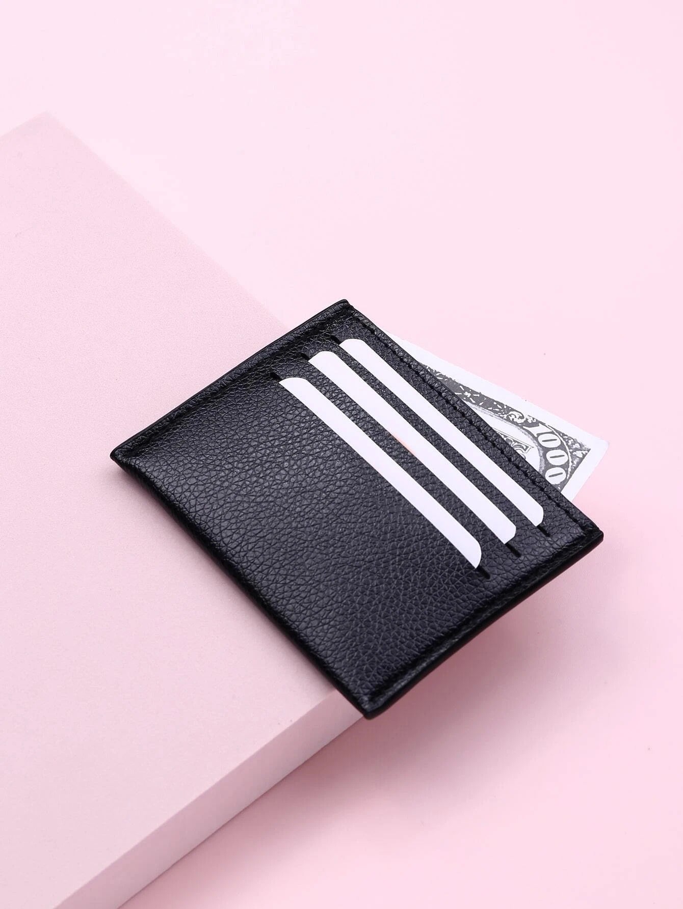 حافظة بطاقة رفيعة اسود شنط وحقائب شنط اسود