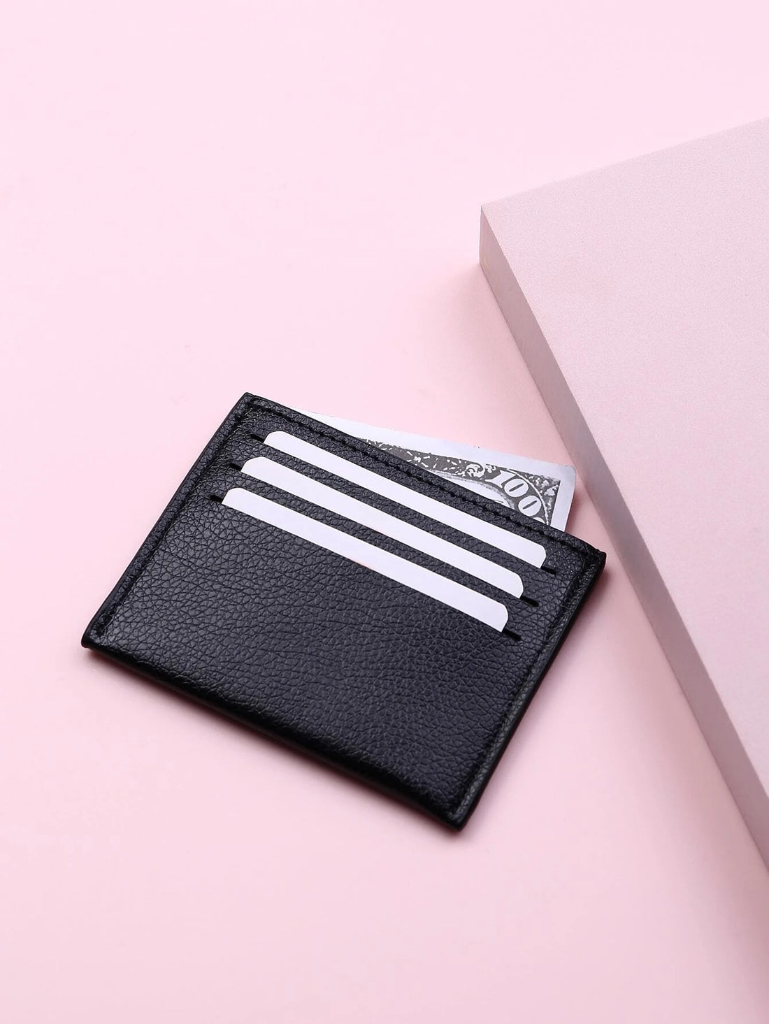 حافظة بطاقة رفيعة اسود شنط وحقائب شنط