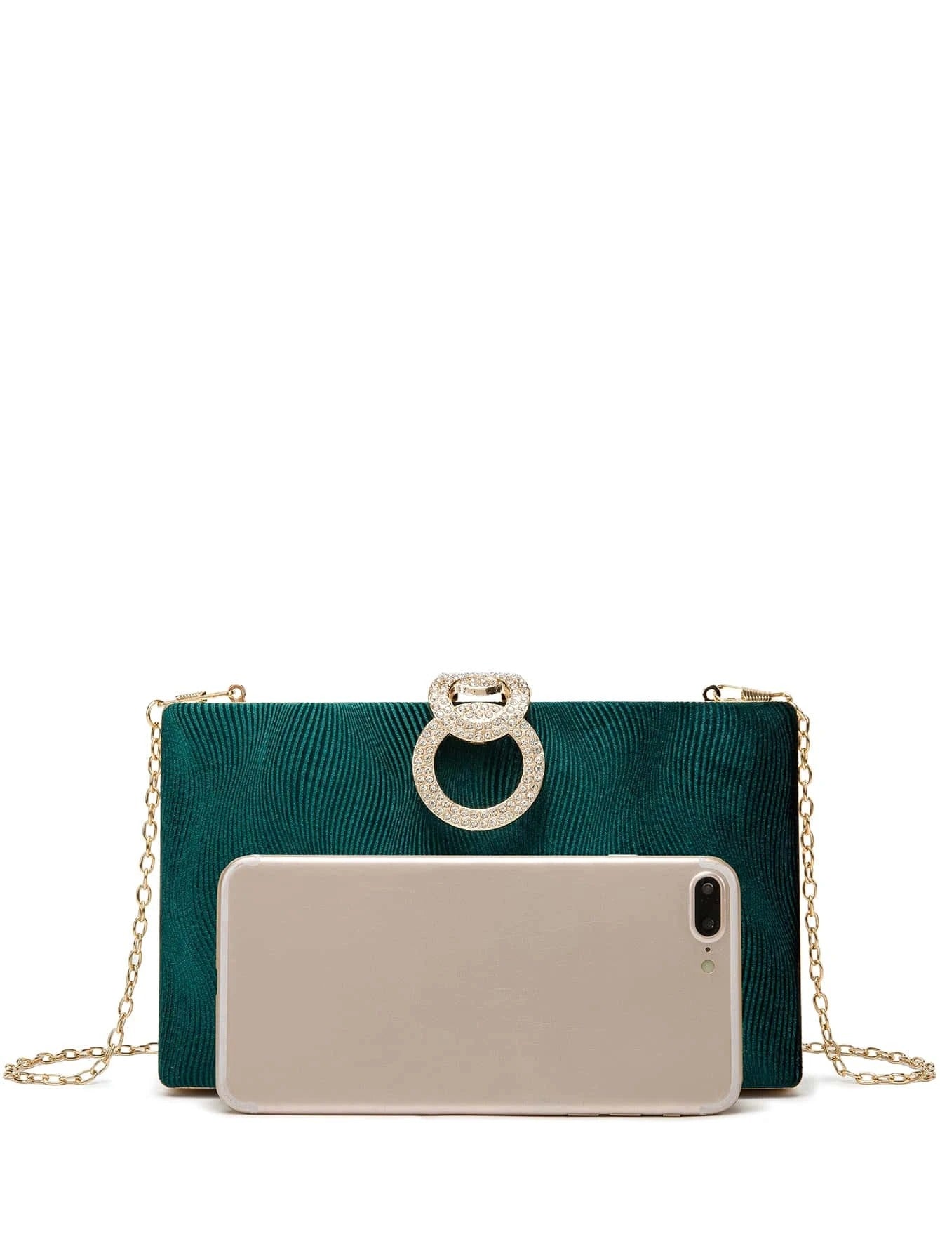 حقيبة سهرة صندوق بسلسلة اخضر شنط وحقائب شنط اخضر