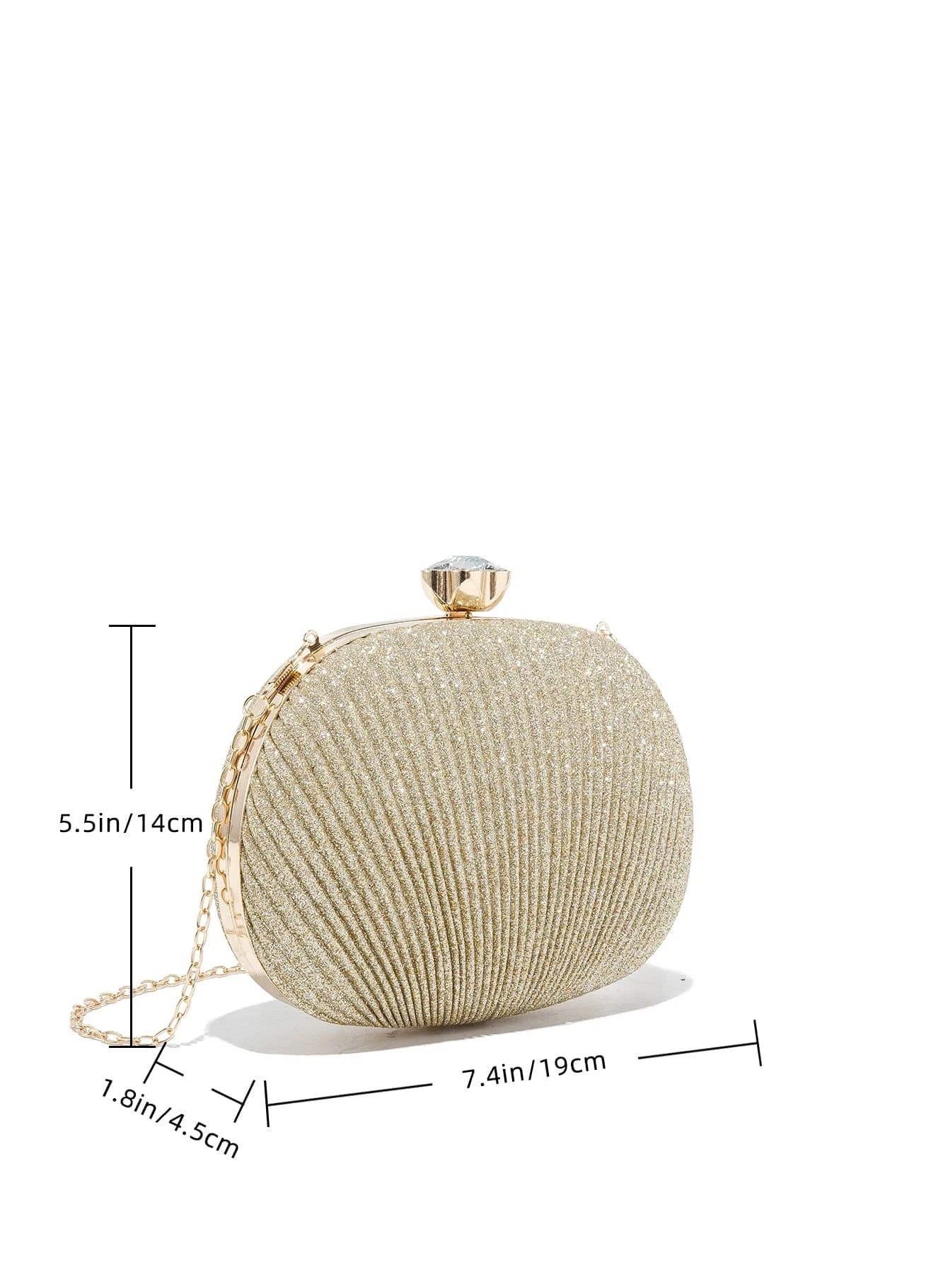 حقيبة سهره لامع سلسلة شنط وحقائب شنط