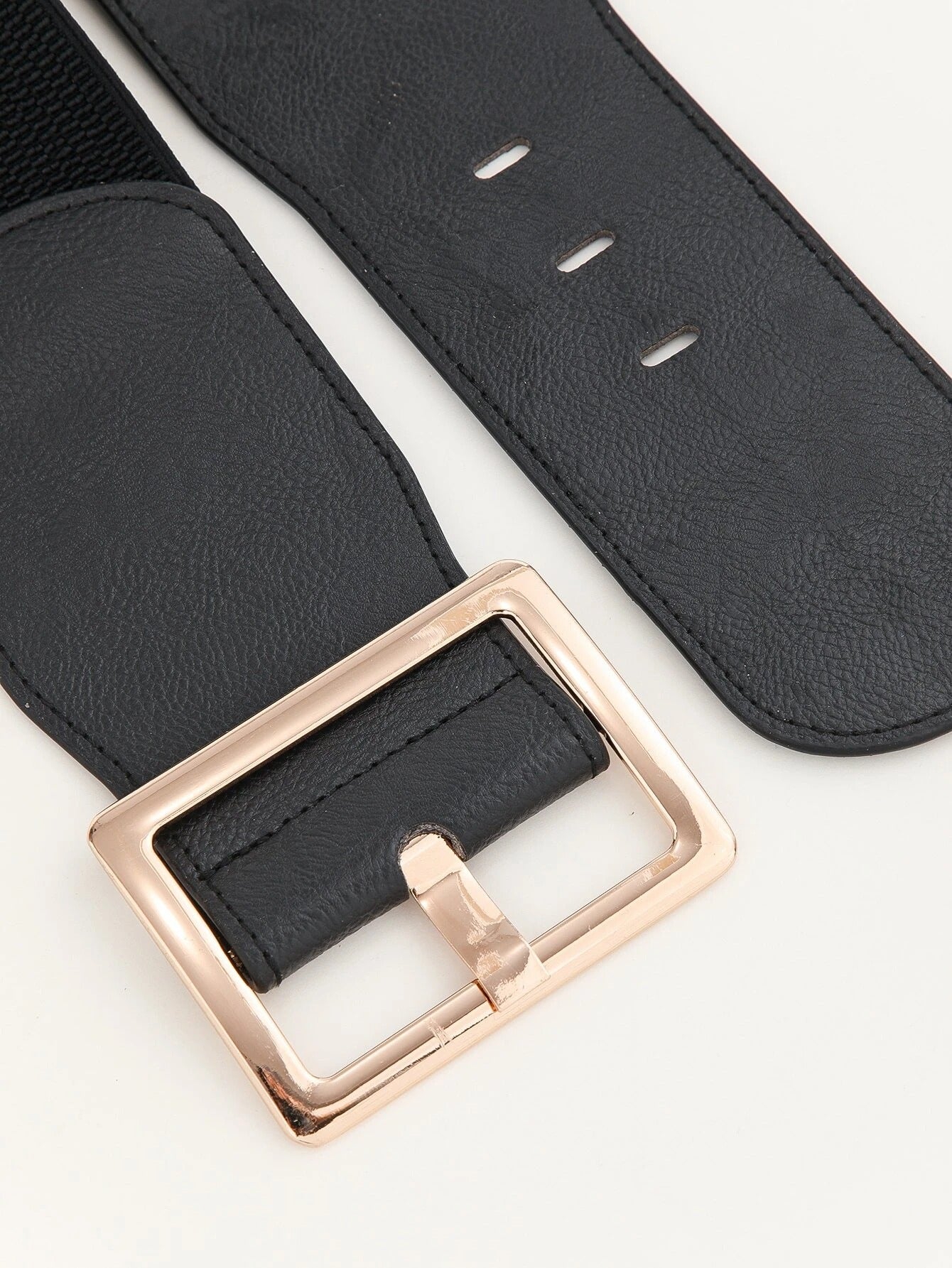 حزام عريض نسائي احزمة jewel اسود