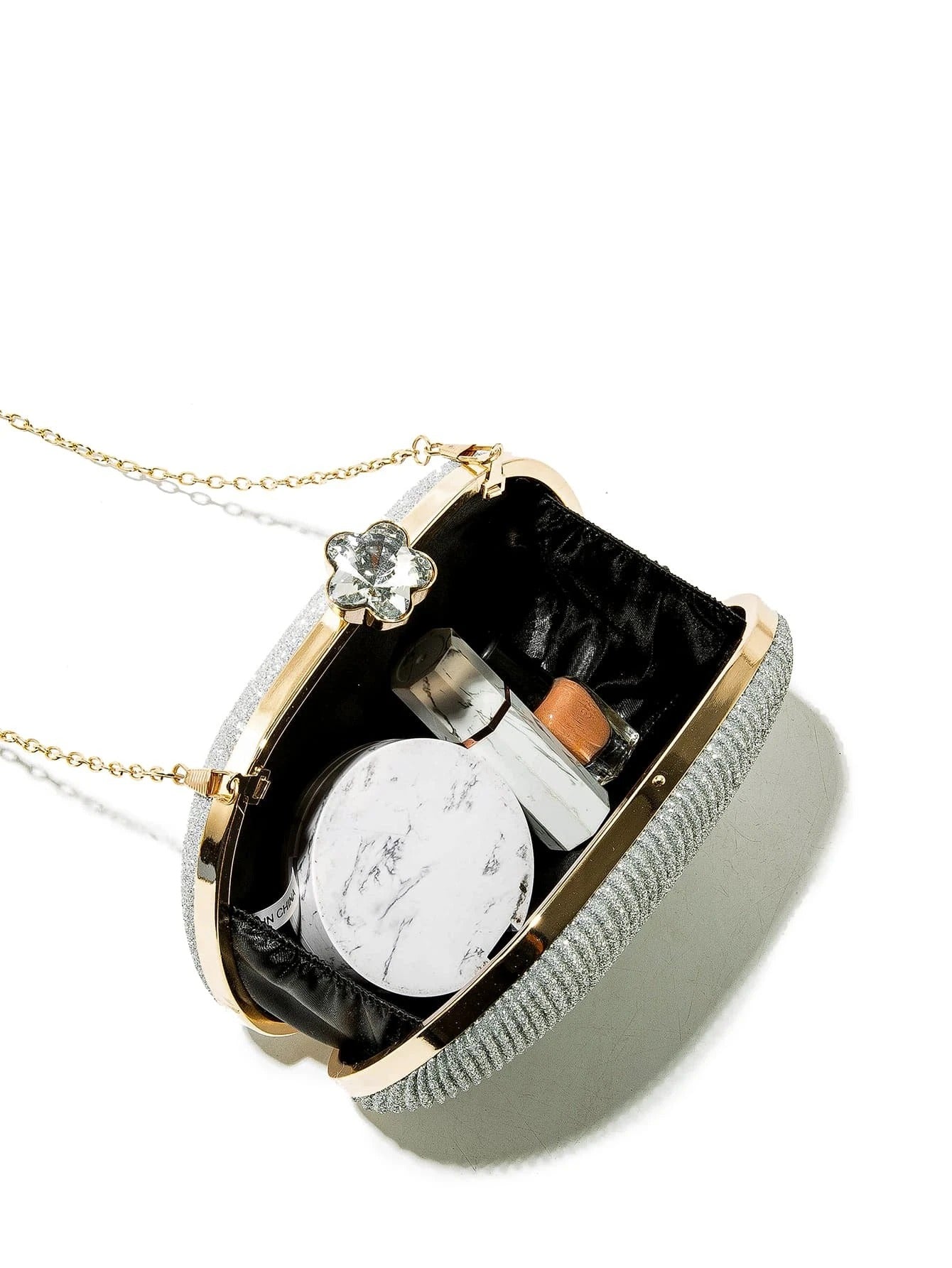 حقيبة سهره لامع سلسلة شنط وحقائب شنط