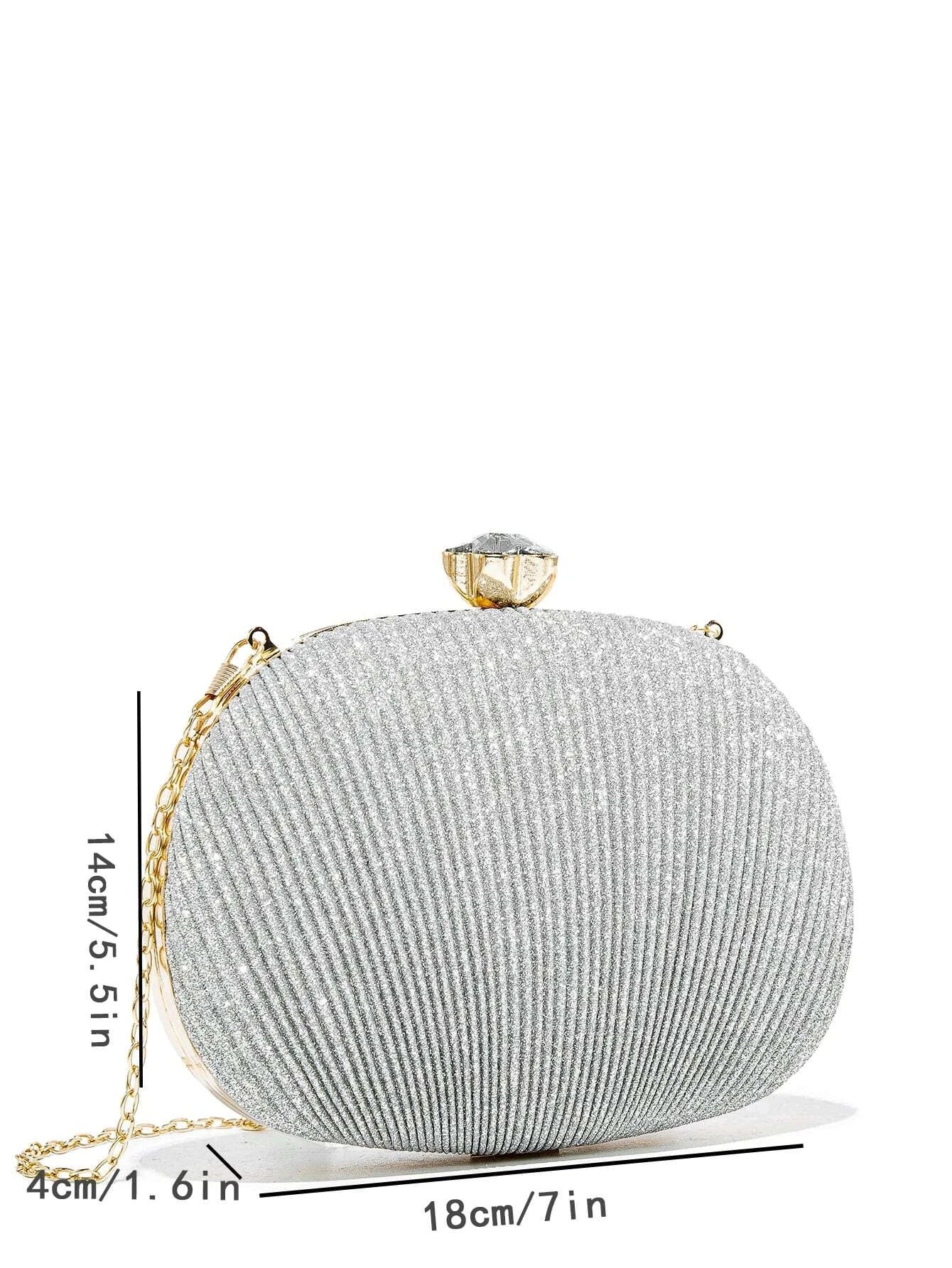 حقيبة سهره لامع سلسلة شنط وحقائب شنط