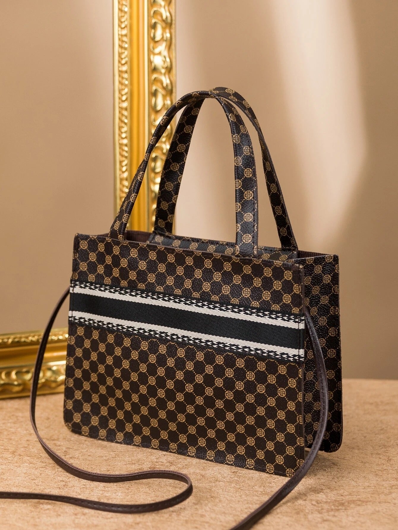 حقيبة ساتشيل بنية شنط وحقائب شنط