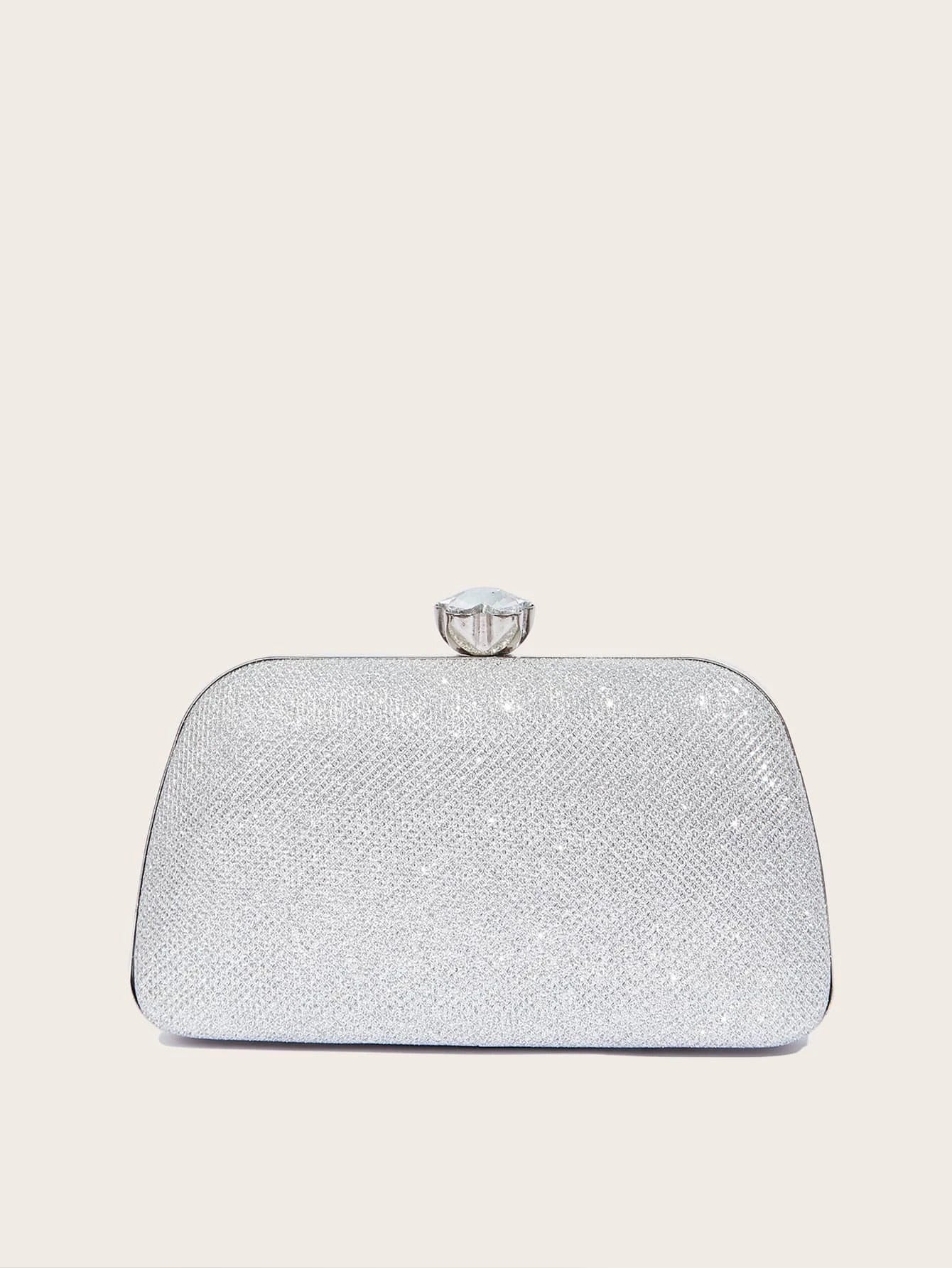 حقيبة سهره فضية شنط وحقائب شنط