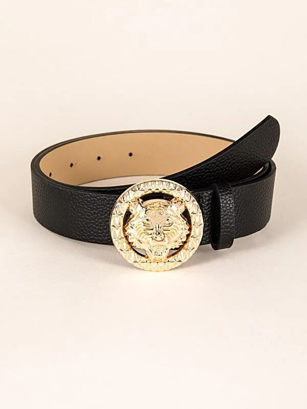 حزام تايقر اسود احزمة jewel اسود