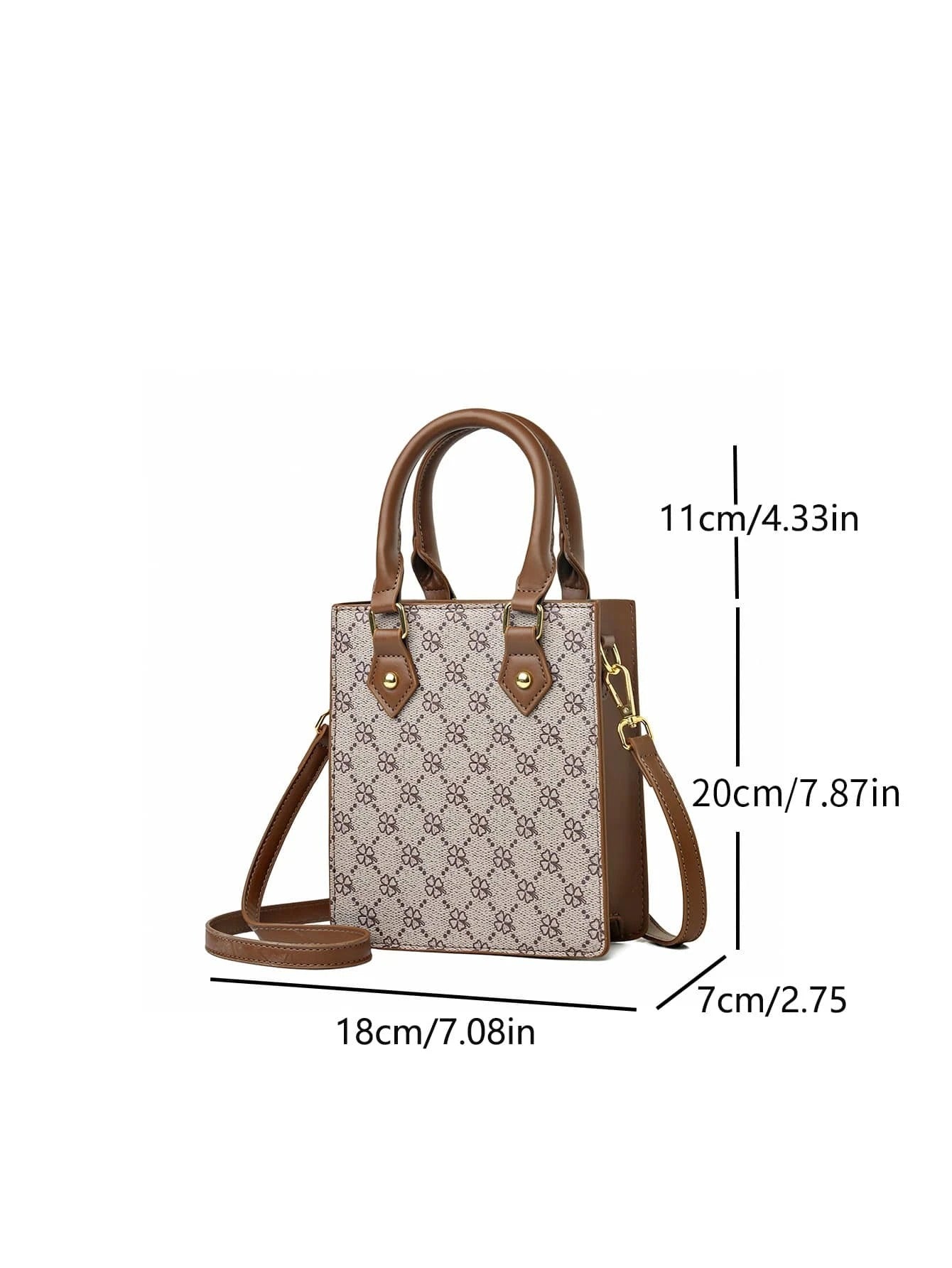 حقيبة ميني بنية شنط وحقائب شنط