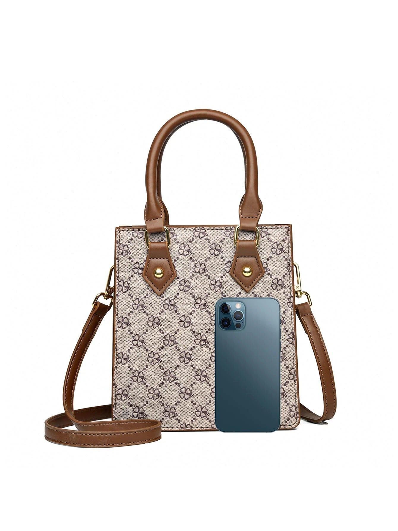 حقيبة ميني بنية شنط وحقائب شنط