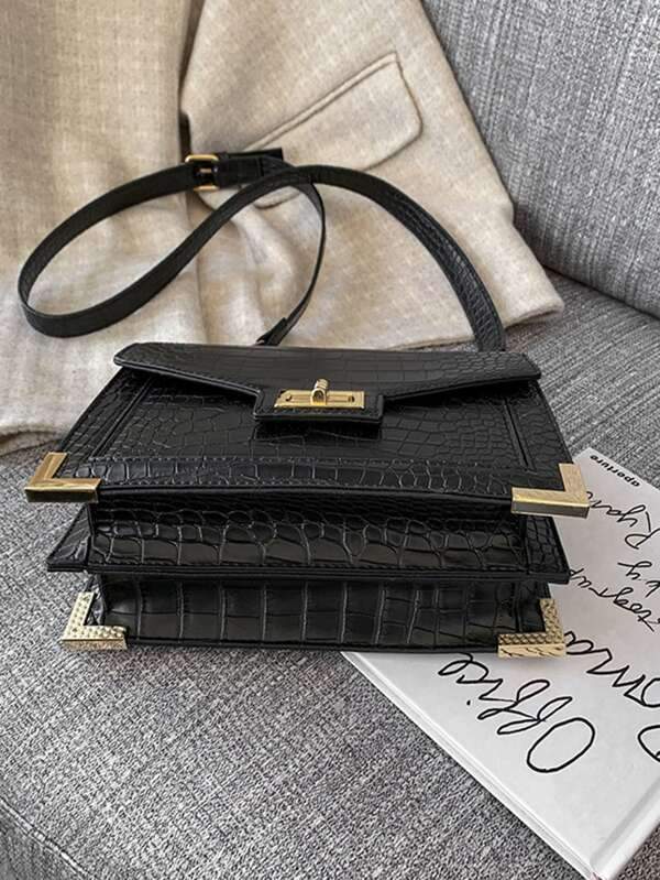 شنطة جلد تمساح شنط وحقائب شنط