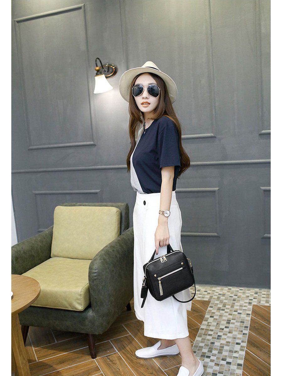 شنطه جلديه ريكتنقل ديزاين شنط وحقائب شنط