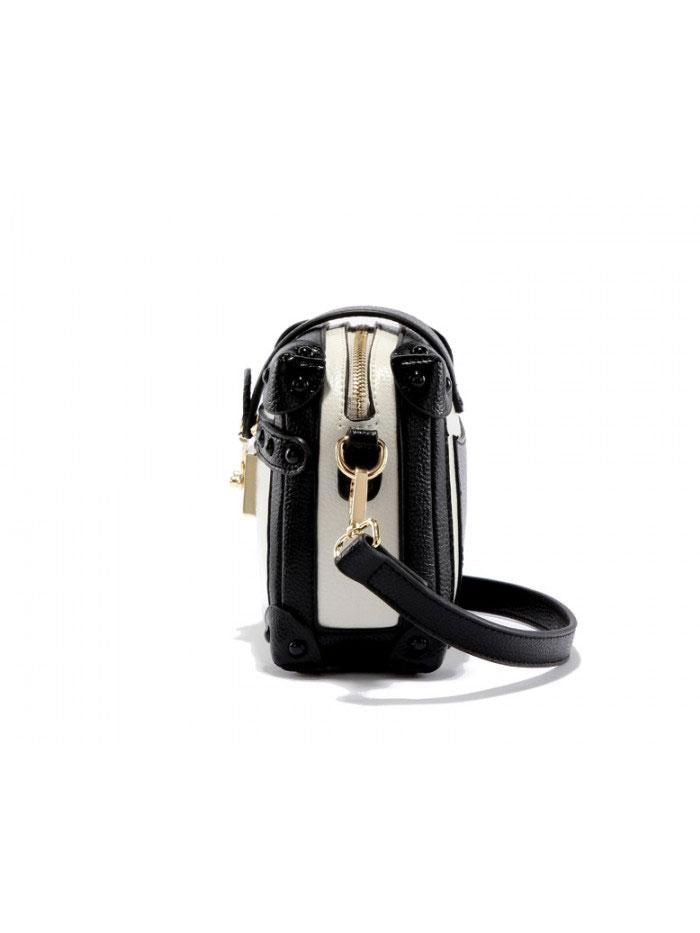 شنطة كتف اسود في ابيض شنط وحقائب متوفر 1 لون