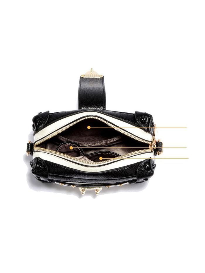 شنطة كتف اسود في ابيض شنط وحقائب متوفر 1 لون