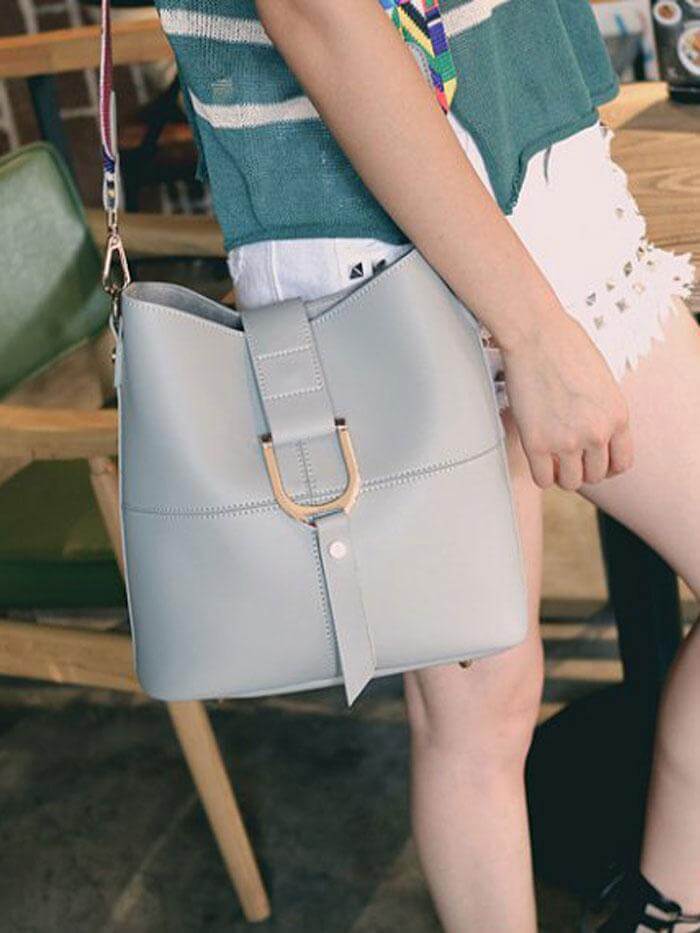 حقيبة كتف داخلها حقيبة صغيره شنط وحقائب متوفر 5 لون