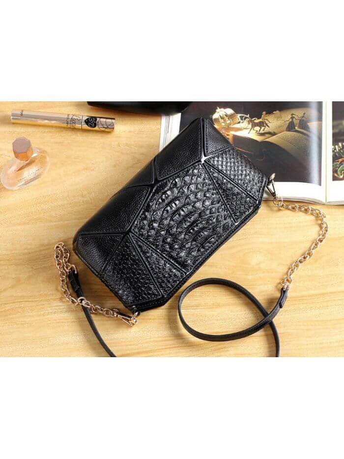 حقيبة جلد تمساح شنط وحقائب متوفر 2 لون اسود