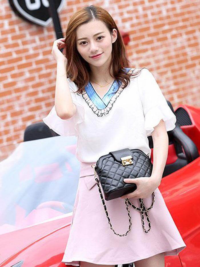 حقيبة سوداء صغيرة شنط وحقائب متوفر 3 لون