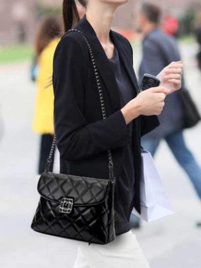 حقيبة يد سوداء شنط وحقائب متوفر 1 لون