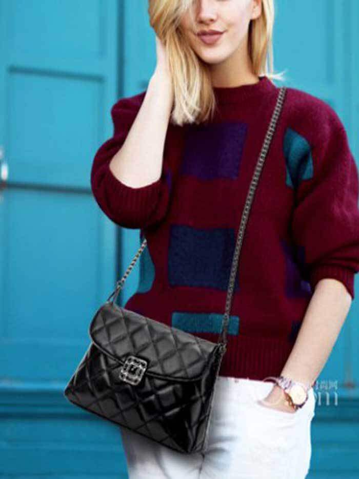 حقيبة يد سوداء شنط وحقائب متوفر 1 لون