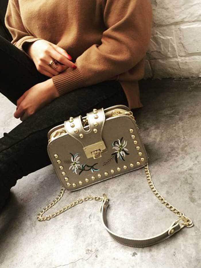 حقيبة يد بيضاء شنط وحقائب متوفر 3 لون