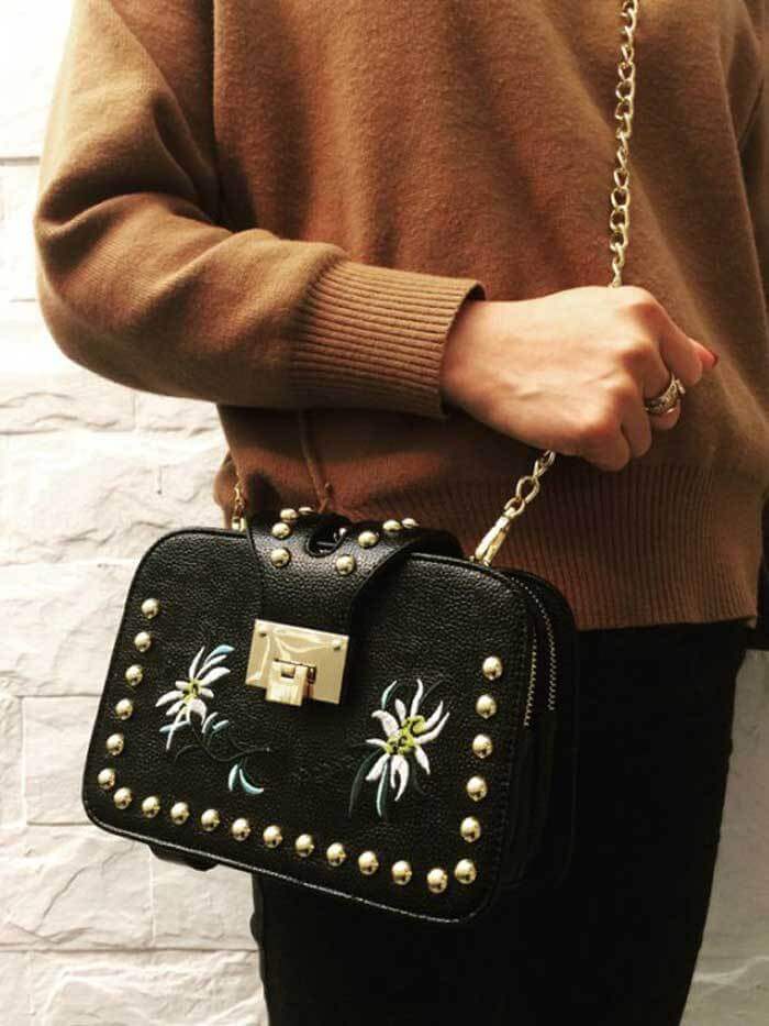 حقيبة يد بيضاء شنط وحقائب متوفر 3 لون