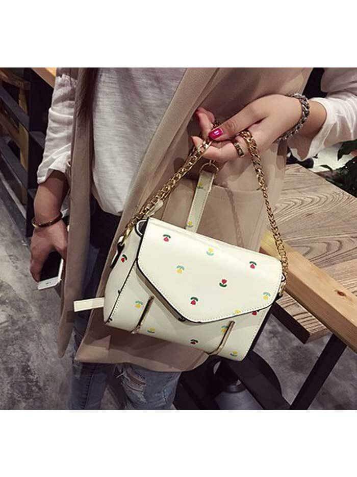 حقيبة يد بيضاء شنط وحقائب متوفر 2 لون