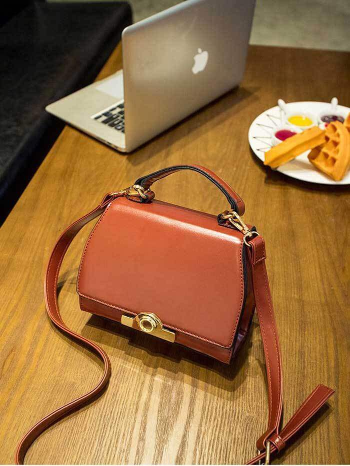 حقيبة يد سوداء شنط وحقائب متوفر 2 لون بني