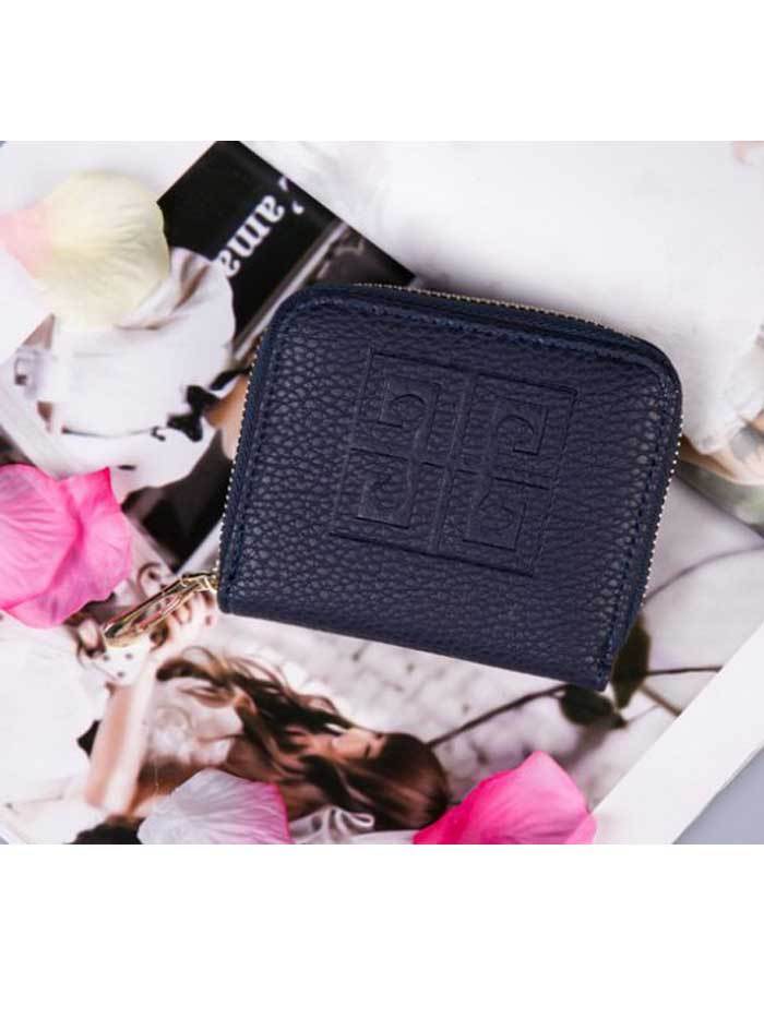 محفظة وردي بسحاب للاغلاق محافظ متوفر 5 لون