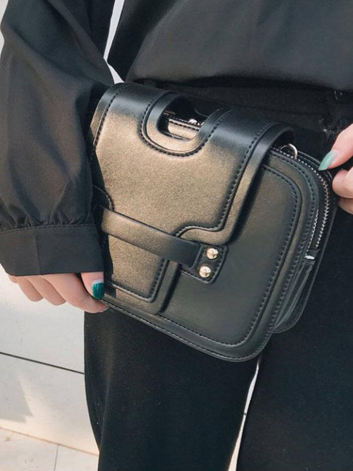 حقيبة يد بشكل مميز شنط وحقائب متوفر 1 لون اسود