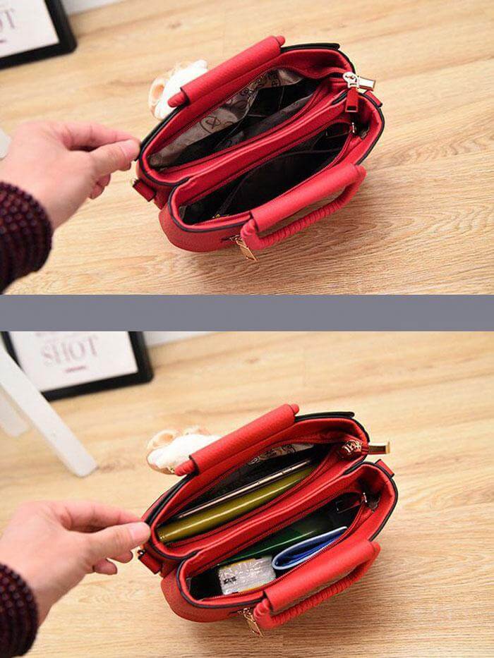 حقيبة يد مربعات شنط وحقائب متوفر 4 لون