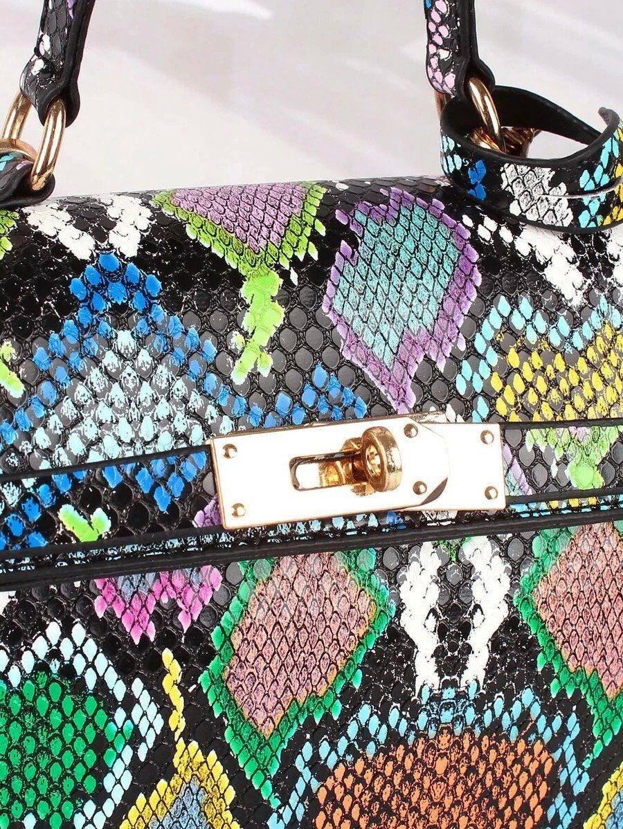 شنطة جلد تمساح ملون شنط وحقائب شنط