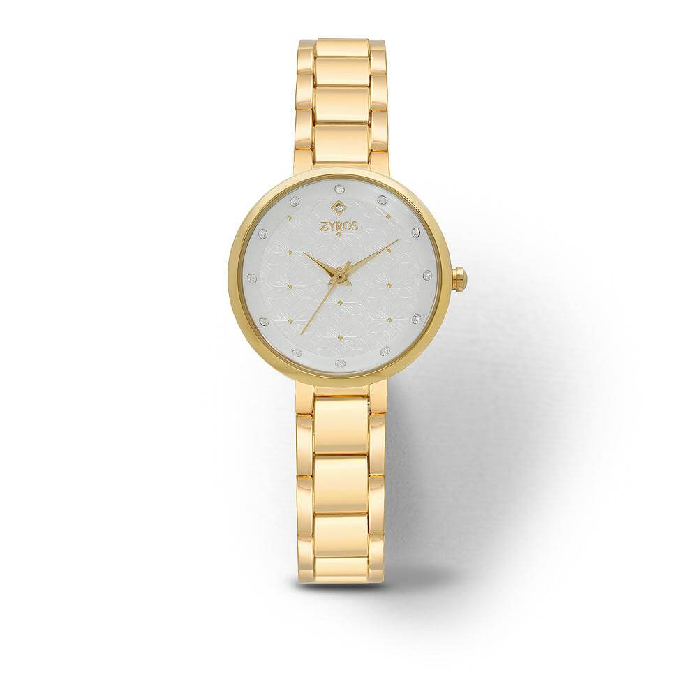 ساعة زايروس اطقم ساعات متوفر 3 لون ذهبي