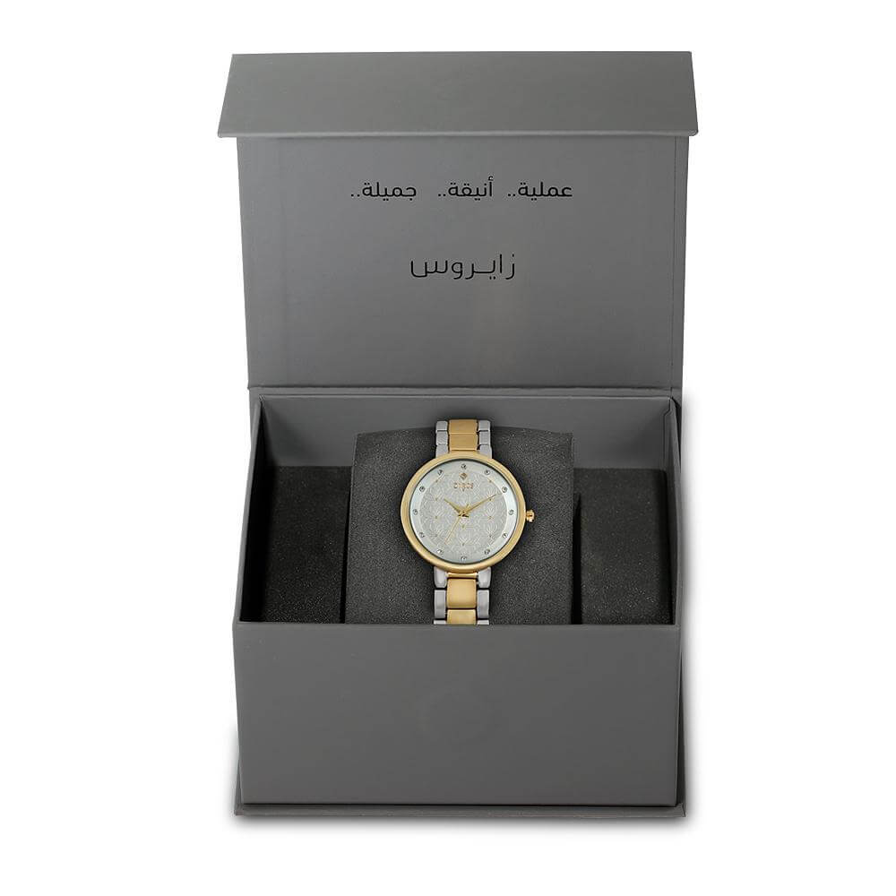 ساعة زايروس اطقم ساعات متوفر 3 لون