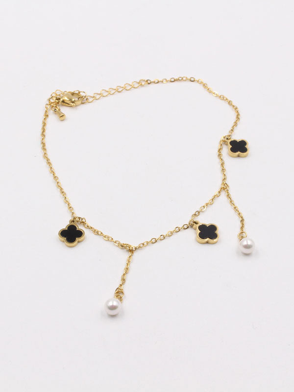 خلخال فان كليف لولو خلاخل van cleef ذهبي